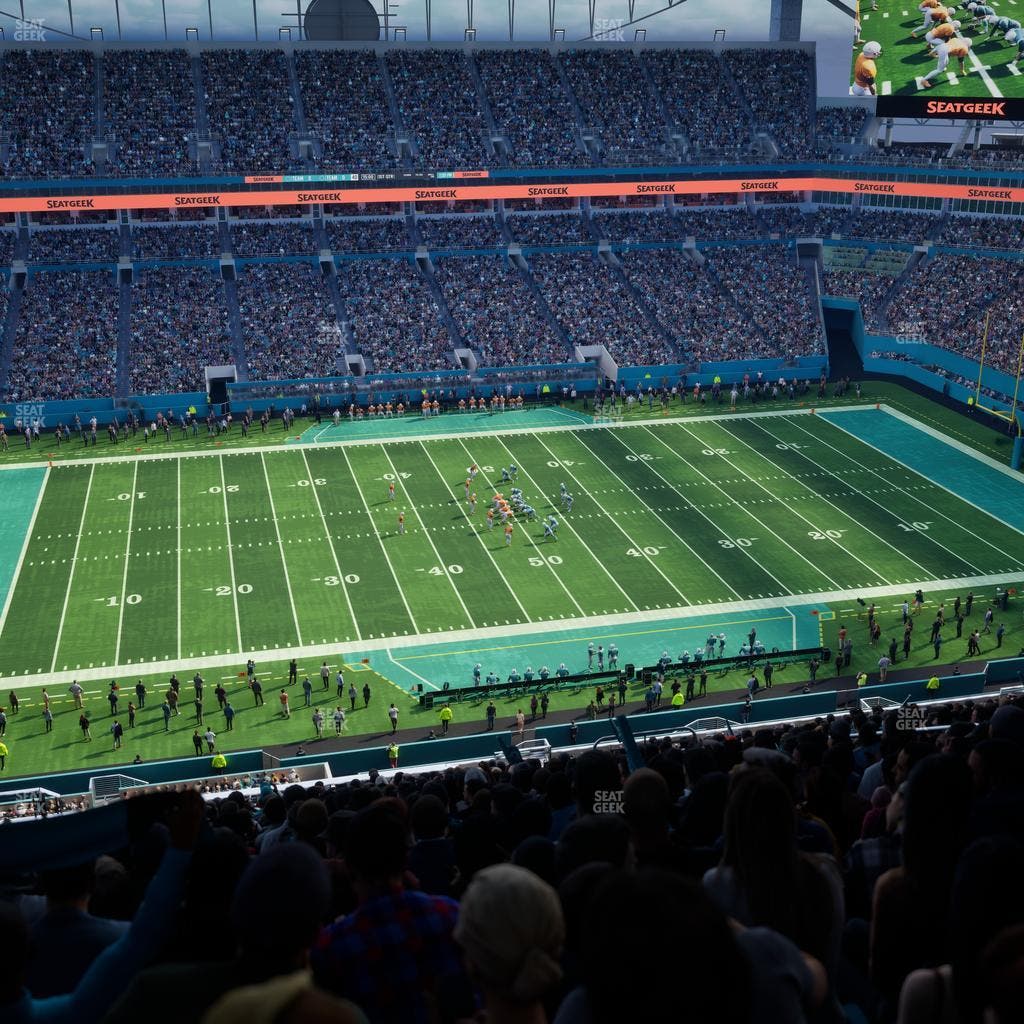Hard Rock Stadium - Section 348 Seat View