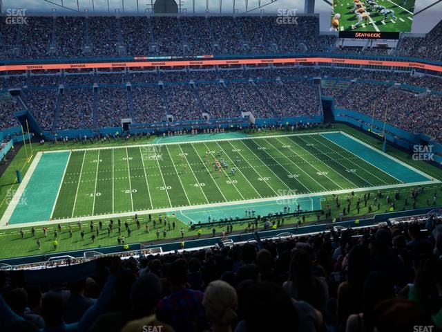 Hard Rock Stadium - Section 348 Seat View