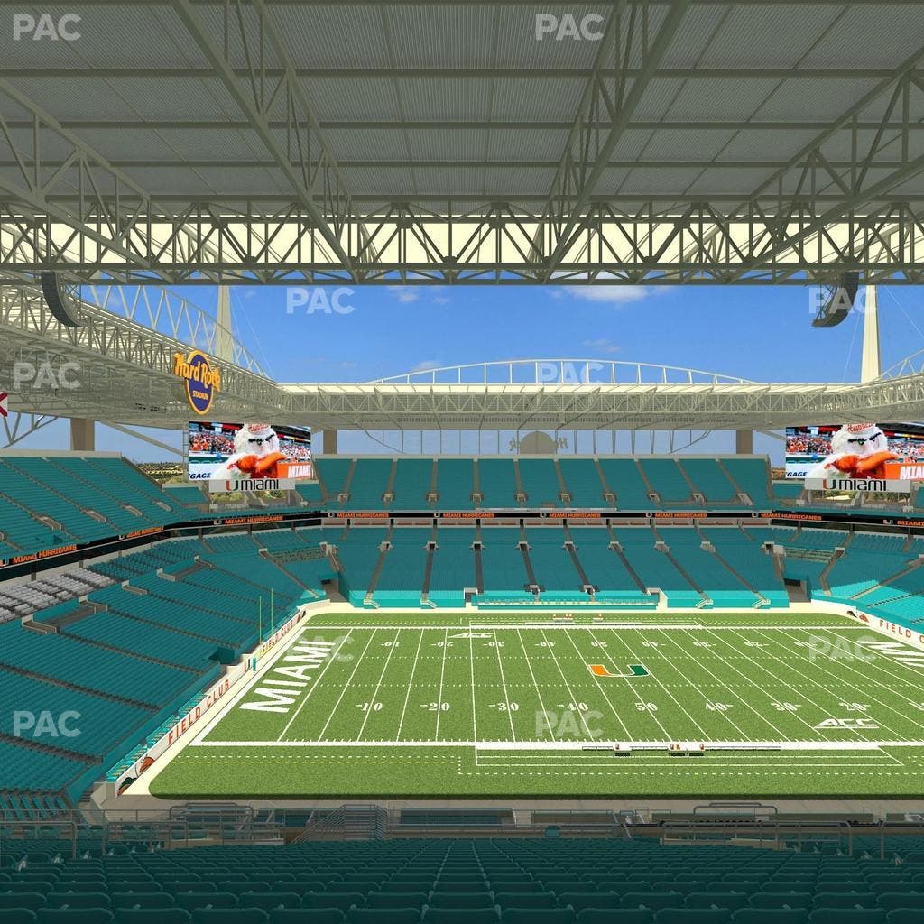 Hard Rock Stadium - Section 348 Seat View