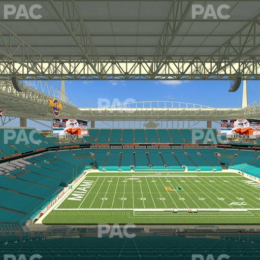 Hard Rock Stadium - Section 348 Seat View