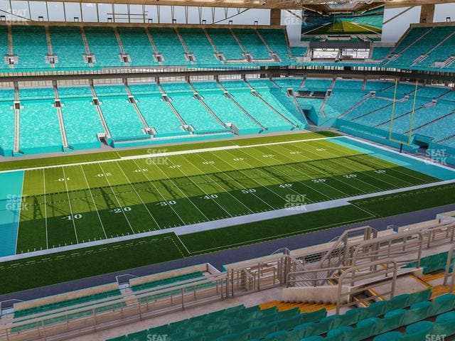 Hard Rock Stadium - Section 349 Seat View