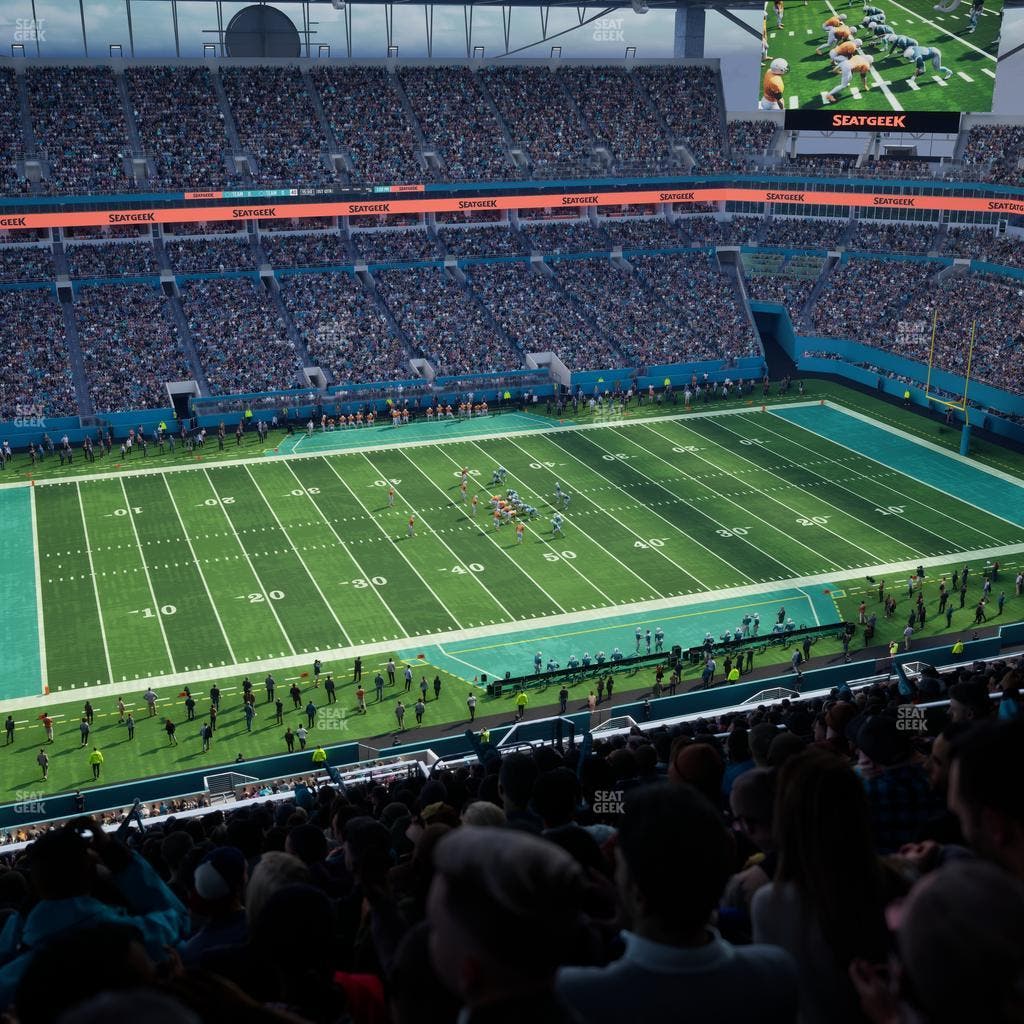 Hard Rock Stadium - Section 349 Seat View