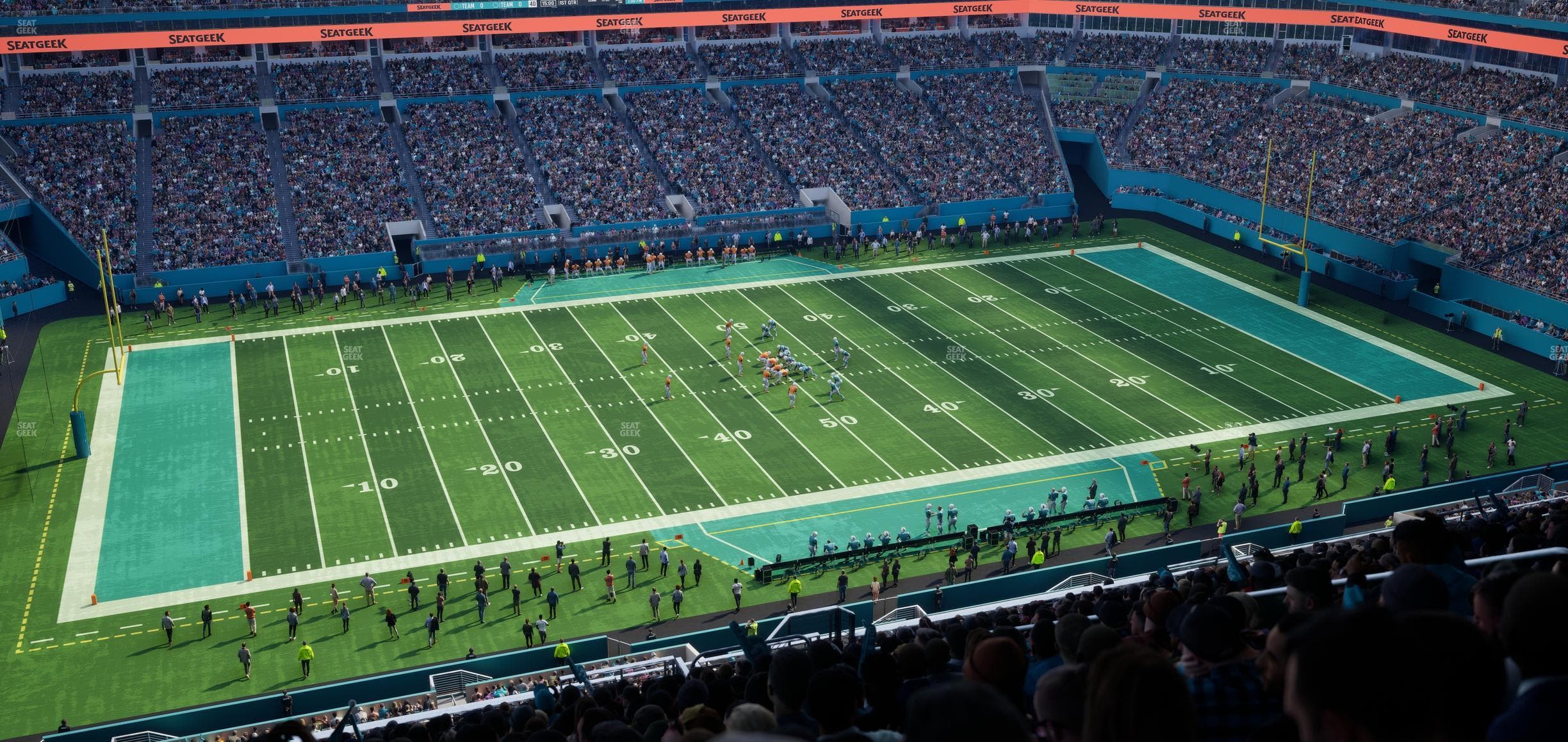 Hard Rock Stadium - Section 349 Seat View