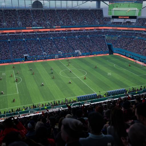 Hard Rock Stadium - Section 349 Seat View