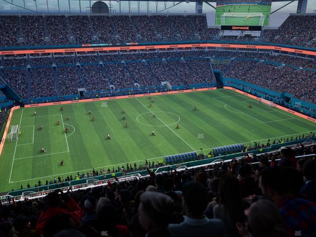 Hard Rock Stadium - Section 349 Seat View Hard Rock Stadium - Section 349 Seat View