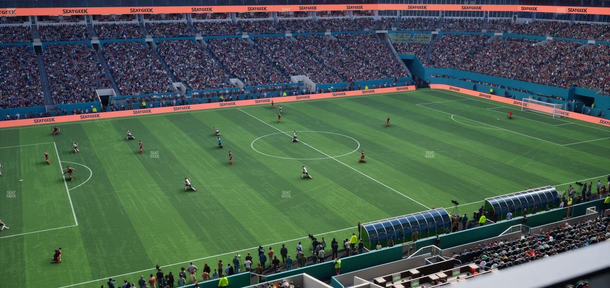 Hard Rock Stadium - Section 349 Seat View