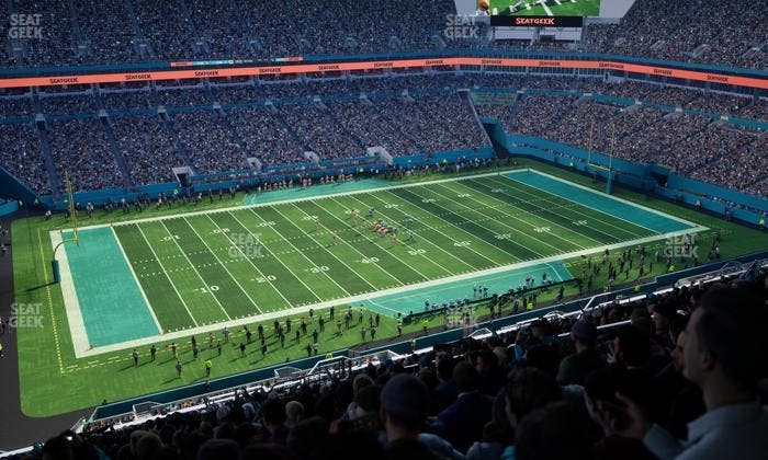 Hard Rock Stadium - Section 350 Seat View
