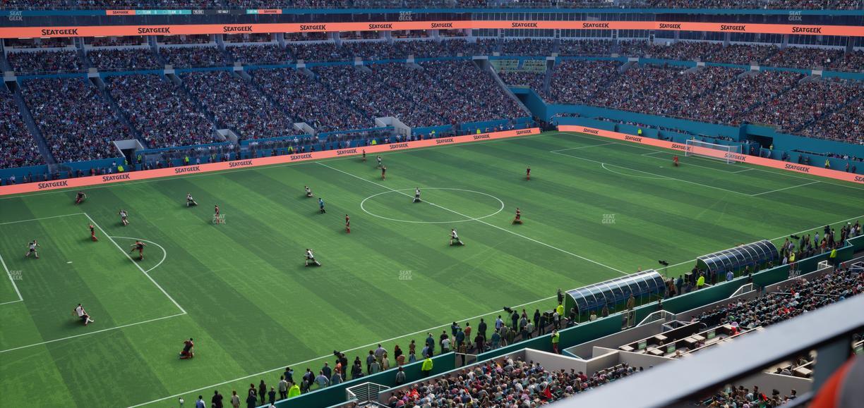 Hard Rock Stadium - Section 350 Seat View