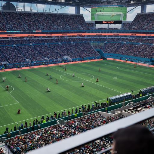 Hard Rock Stadium - Section 350 Seat View