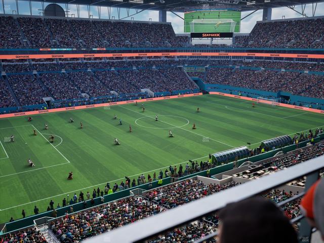 Hard Rock Stadium - Section 350 Seat View