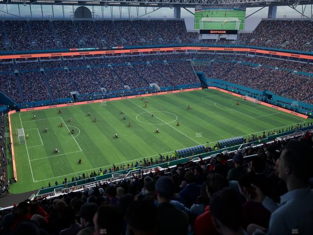 Hard Rock Stadium - Section 350 Seat View Hard Rock Stadium - Section 350 Seat View