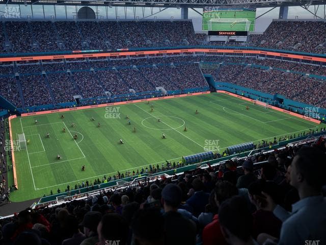 Hard Rock Stadium - Section 350 Seat View