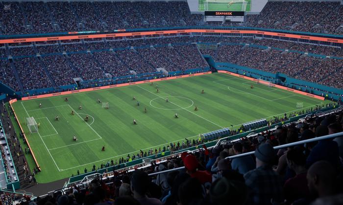 Hard Rock Stadium - Section 351 Seat View