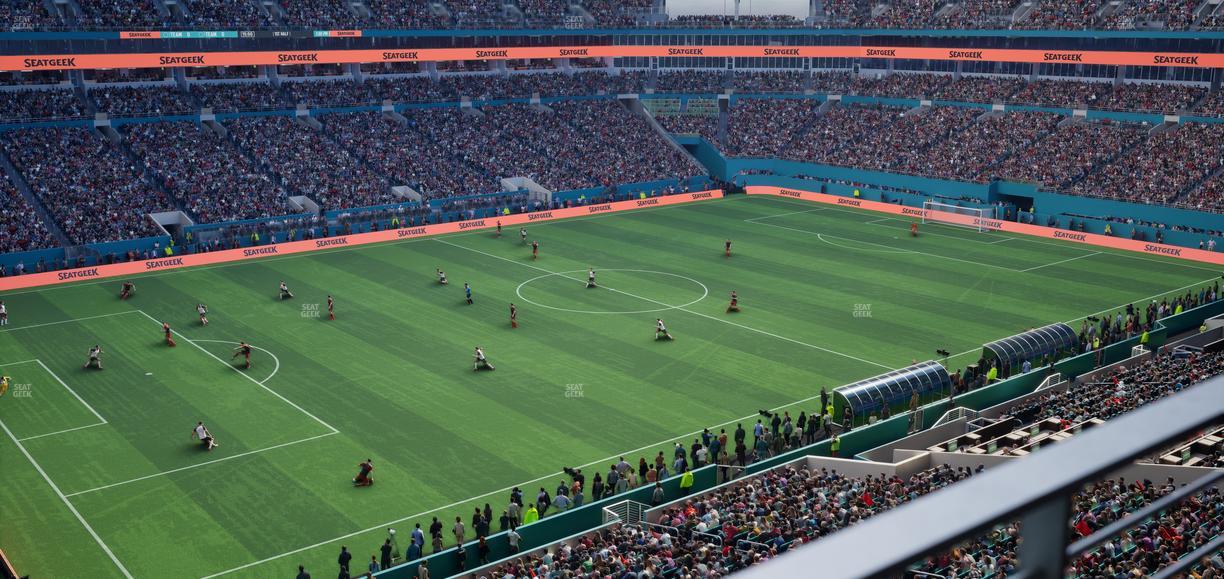 Hard Rock Stadium - Section 351 Seat View