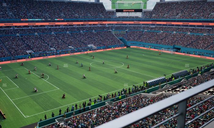 Hard Rock Stadium - Section 351 Seat View