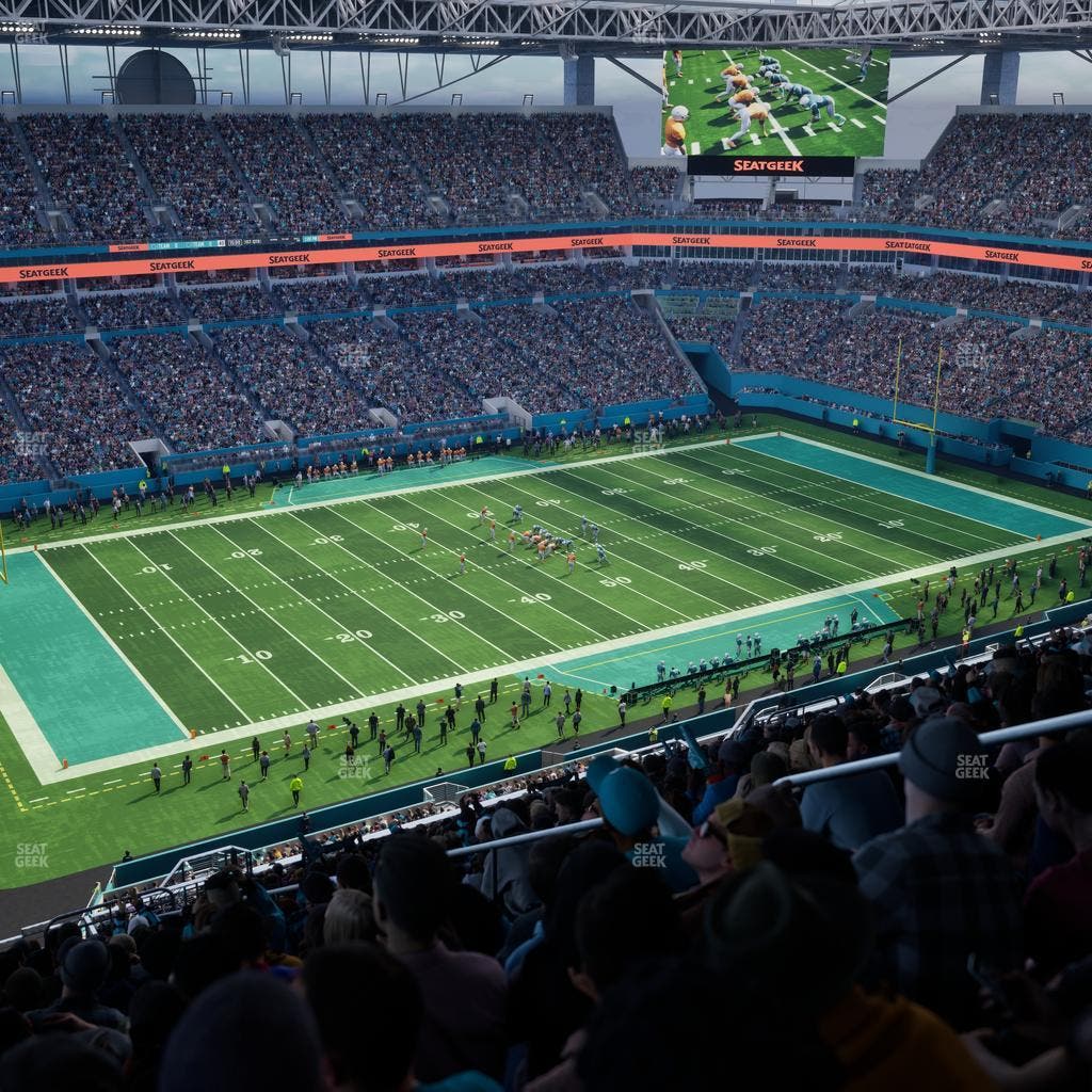 Hard Rock Stadium - Section 351 Seat View