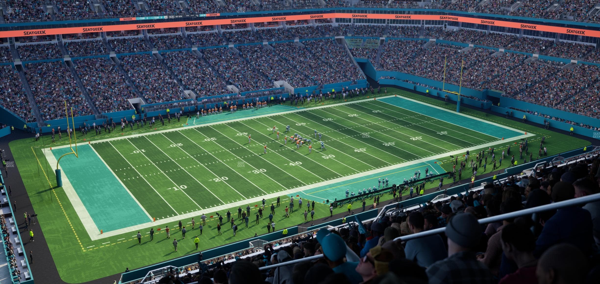 Hard Rock Stadium - Section 351 Seat View