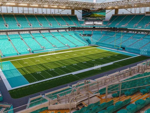 Hard Rock Stadium - Section 351 Seat View