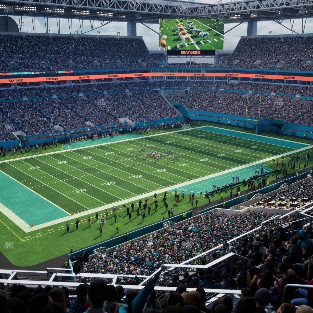 Hard Rock Stadium - Section 352 Seat View