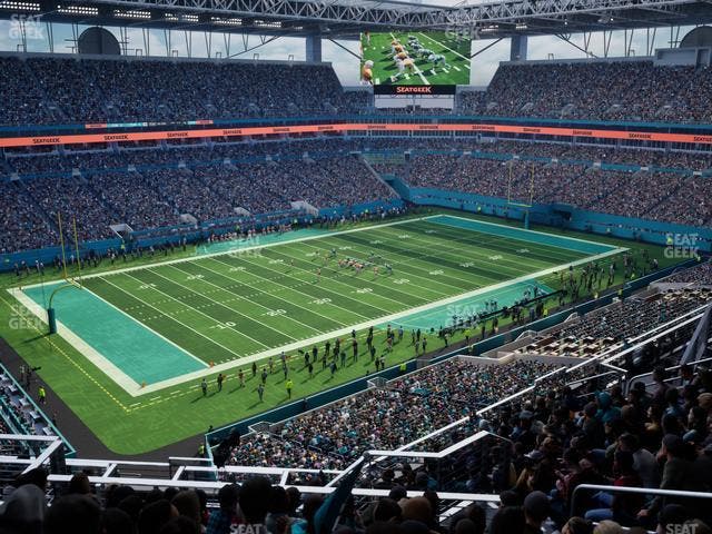 Hard Rock Stadium - Section 352 Seat View