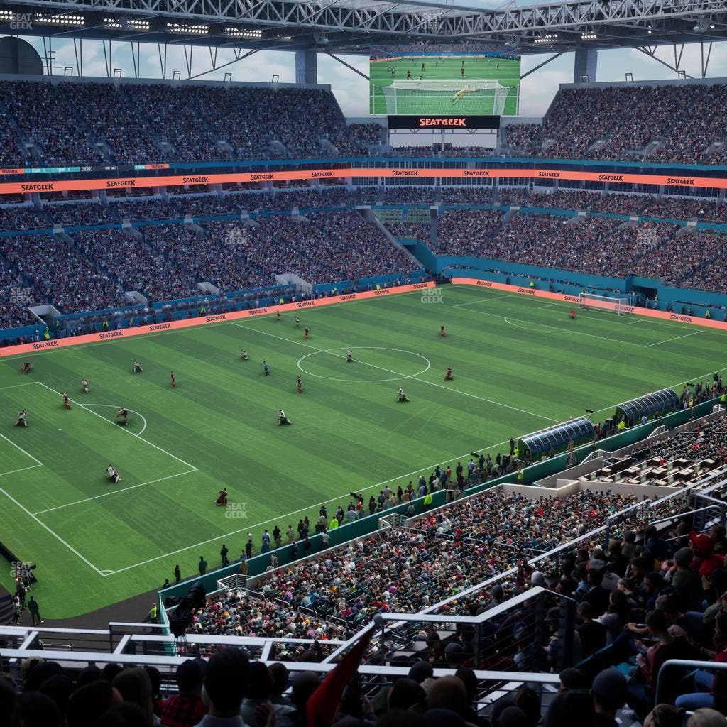 Hard Rock Stadium - Section 352 Seat View