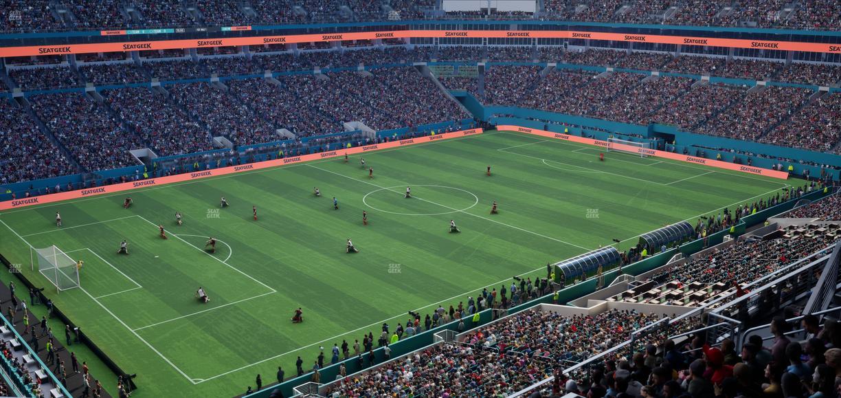 Hard Rock Stadium - Section 352 Seat View