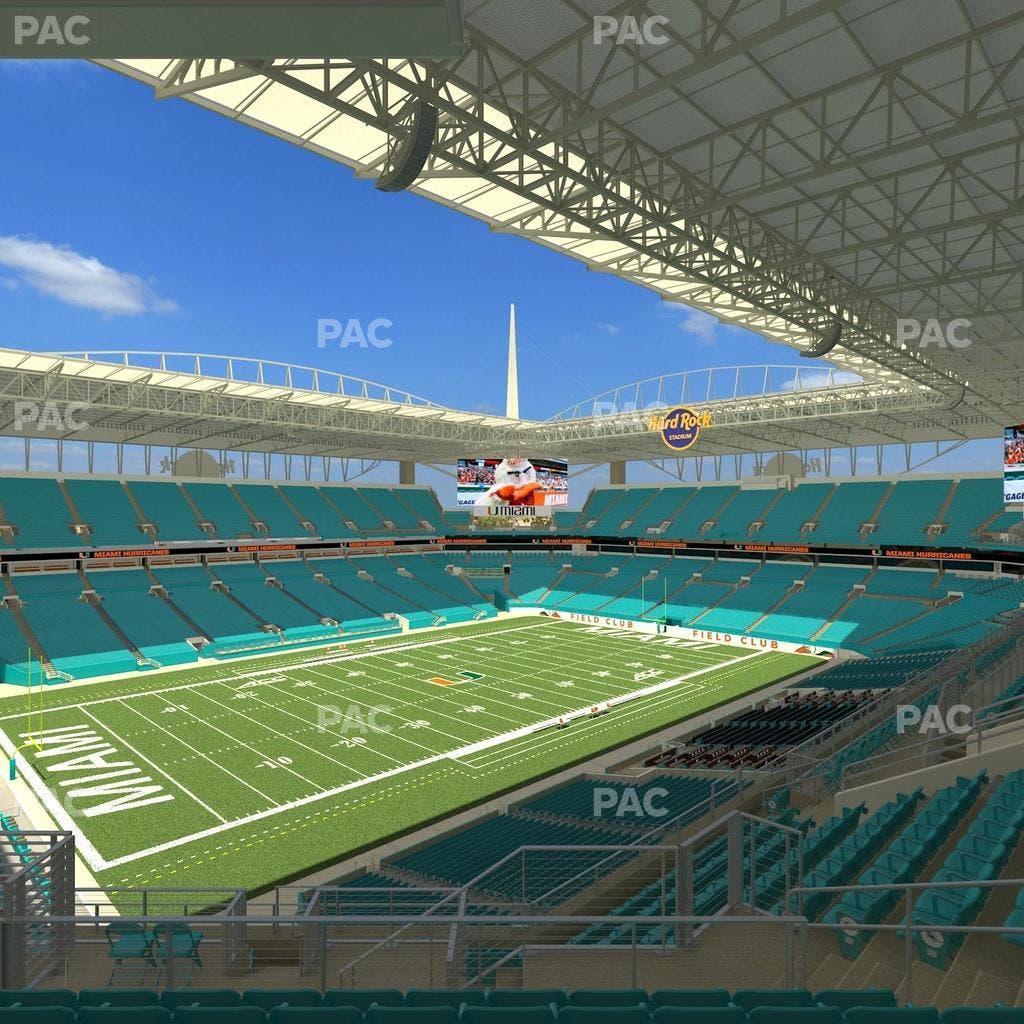 Hard Rock Stadium - Section 352 Seat View