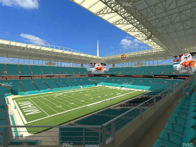 Hard Rock Stadium - Section 352 Seat View