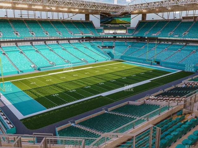 Hard Rock Stadium - Section 352 Seat View