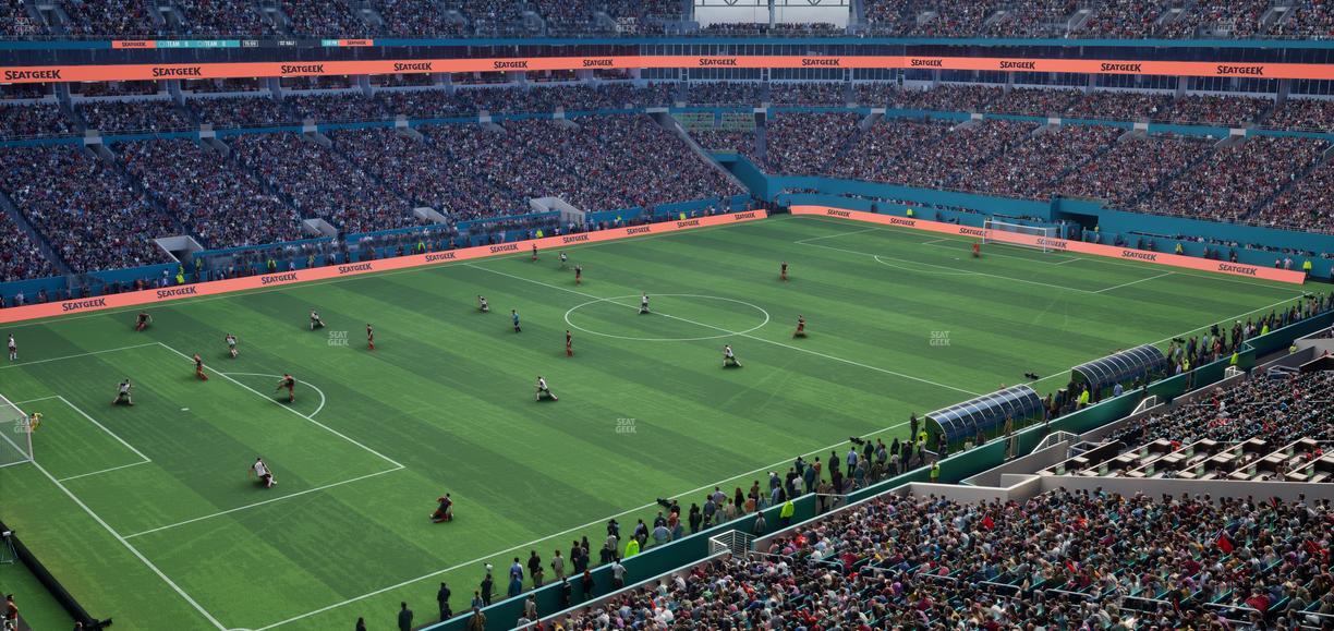 Hard Rock Stadium - Section 352 Seat View