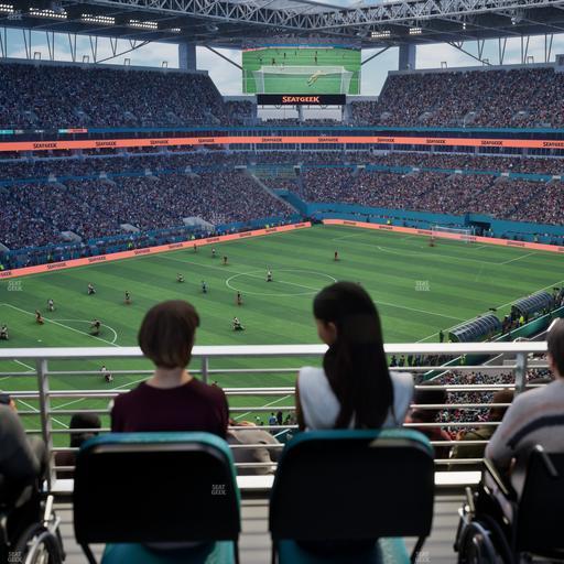 Hard Rock Stadium - Section 353 Patio Terrace Seat View