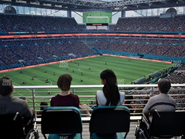 Hard Rock Stadium - Section 353 Patio Terrace Seat View