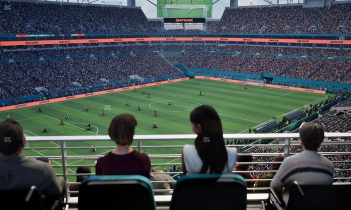 Hard Rock Stadium - Section 353 Patio Terrace Seat View
