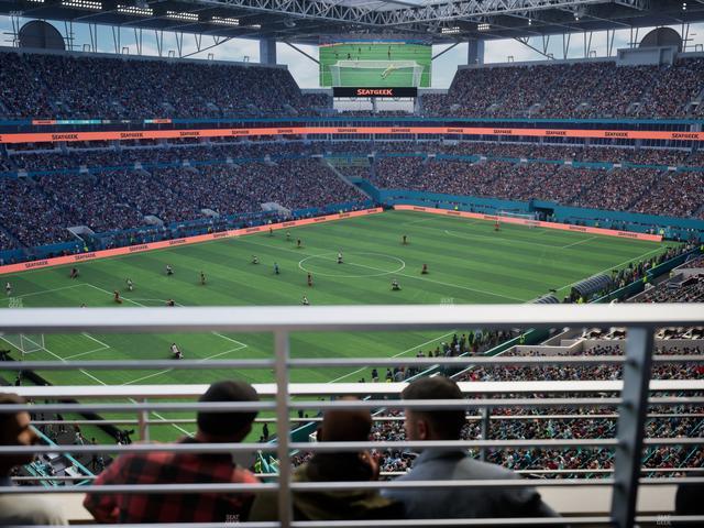 Hard Rock Stadium - Section 353 Seat View Hard Rock Stadium - Section 353 Seat View