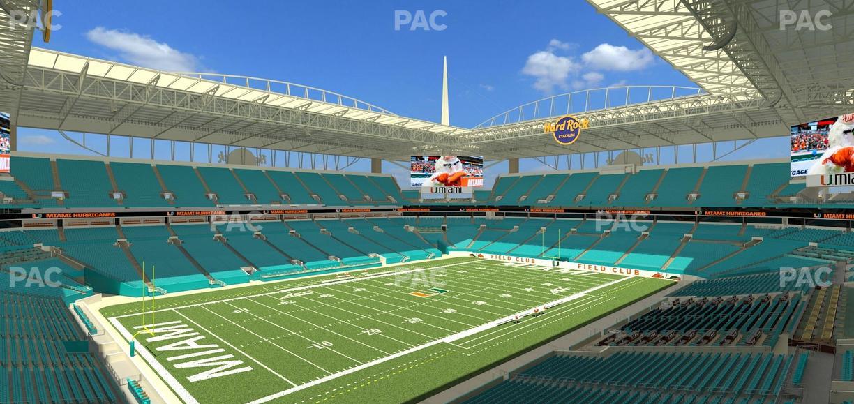 Hard Rock Stadium - Section 353 Seat View