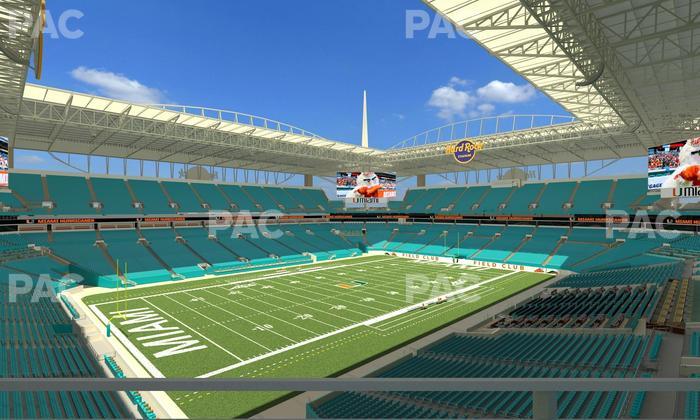 Hard Rock Stadium - Section 353 Seat View