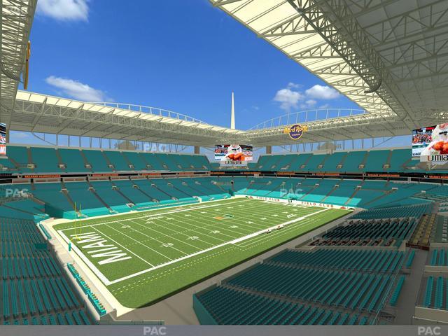 Hard Rock Stadium - Section 353 Seat View