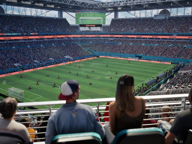 Hard Rock Stadium - Section 354 Patio Terrace Seat View Hard Rock Stadium - Section 354 Patio Terrace Seat View