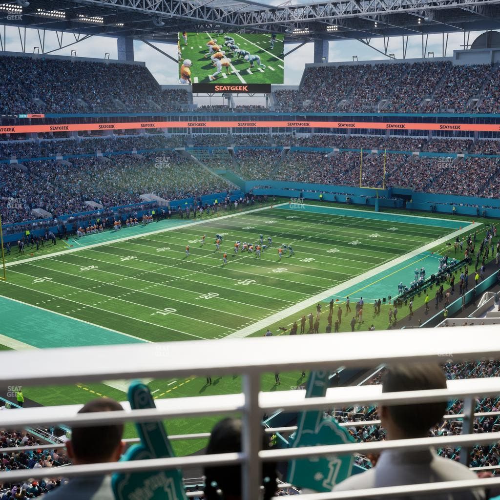 Hard Rock Stadium - Section 354 Seat View