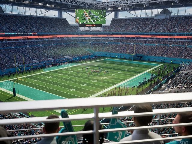 Hard Rock Stadium - Section 354 Seat View