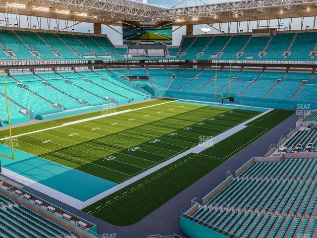 Hard Rock Stadium - Section 354 Seat View