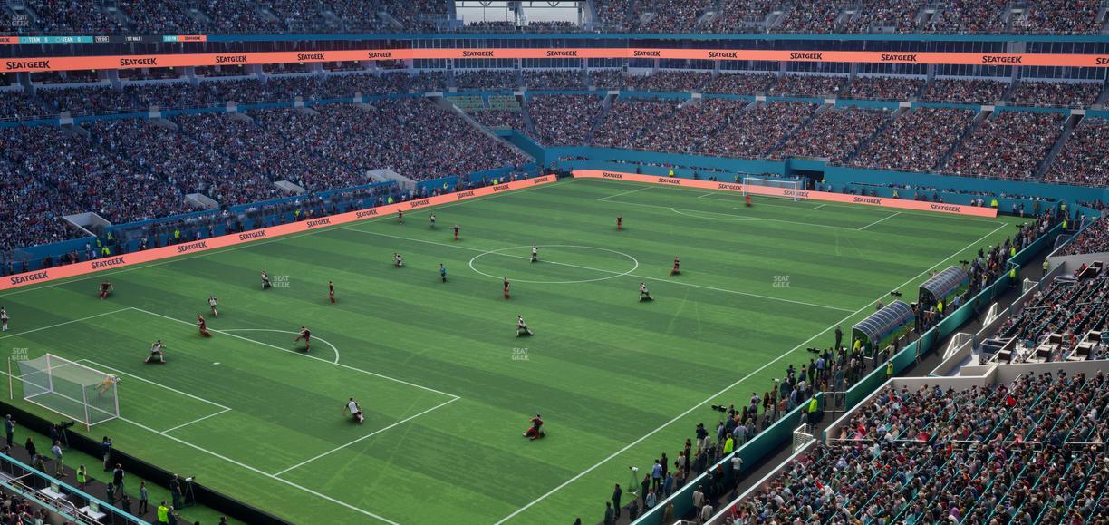 Hard Rock Stadium - Section 354 Seat View