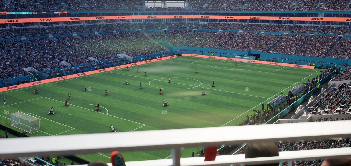 Hard Rock Stadium - Section 354 Seat View