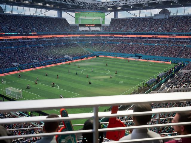 Hard Rock Stadium - Section 354 Seat View Hard Rock Stadium - Section 354 Seat View