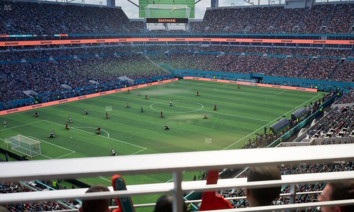 Hard Rock Stadium - Section 354 Seat View