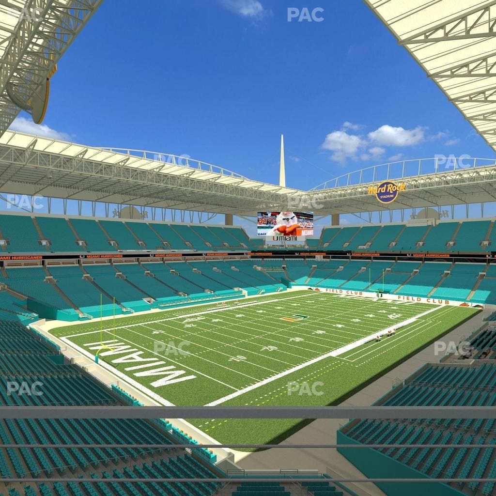 Hard Rock Stadium - Section 354 Seat View