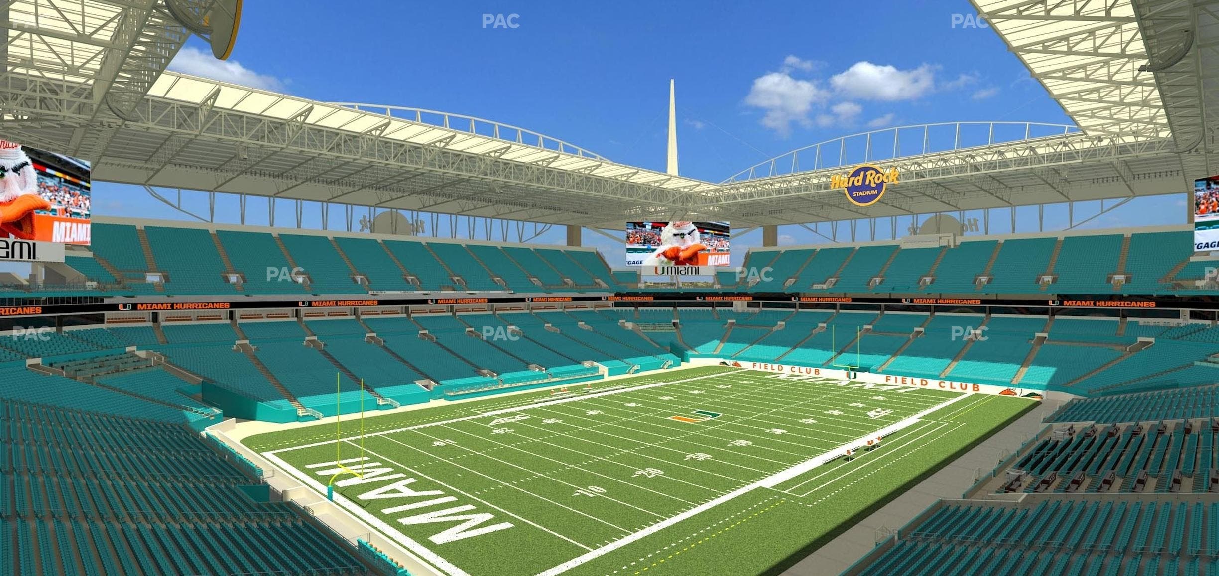 Hard Rock Stadium - Section 354 Seat View
