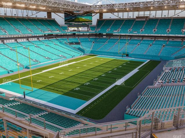 Hard Rock Stadium - Section 355 Seat View