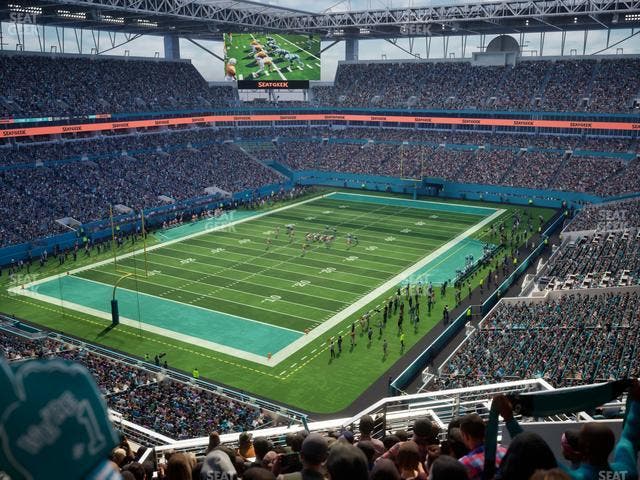Hard Rock Stadium - Section 355 Seat View