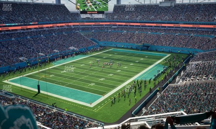Hard Rock Stadium - Section 355 Seat View